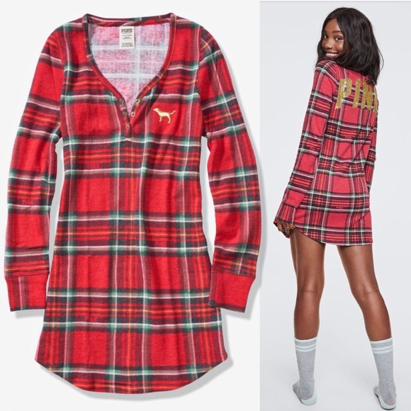 victoria secret cozy sleep dress